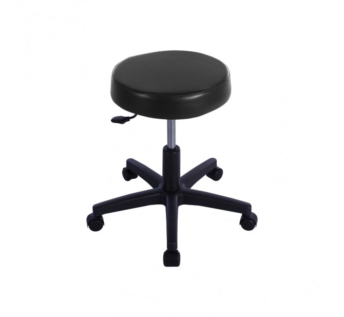 Mocho Agile Plus Sem Encosto - Linha Black Para Barbearias - BCMED