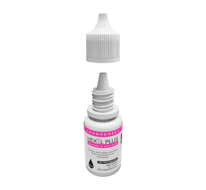 Monodose Hexyl Plus - Clareador e Anti-idade - 3 unidades de 7ml - Alur Medical 