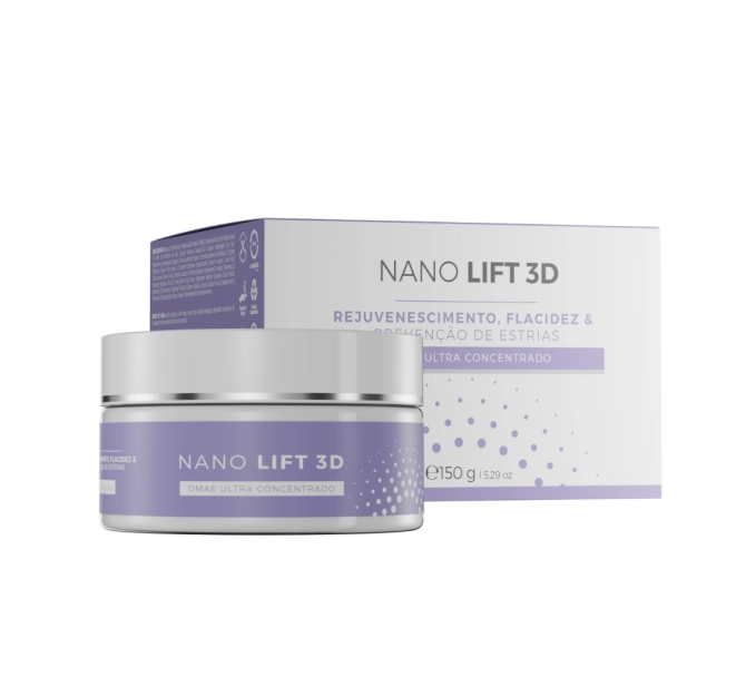 Nano Lift 3D Creme Corporal e Facial Ultra Concentrado 150g - Eccos Cosméticos