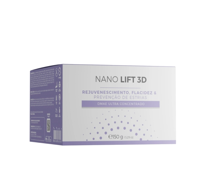 Nano Lift 3D Creme Corporal e Facial Ultra Concentrado 150g - Eccos Cosméticos