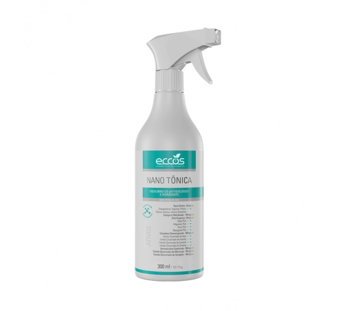 Nano Tônica 300ml - Eccos Cosméticos