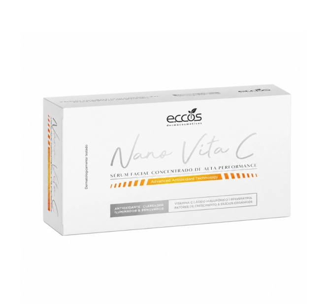 Nano Vita C Sérum Ultra Concentrado de Vitamina C 30ml - Eccos Cosméticos