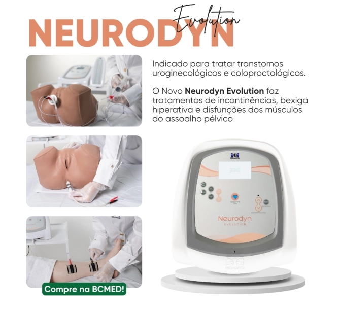Neurodyn Evolution - Aparelho de Eletroestimulação Uroginecológica - Ibramed