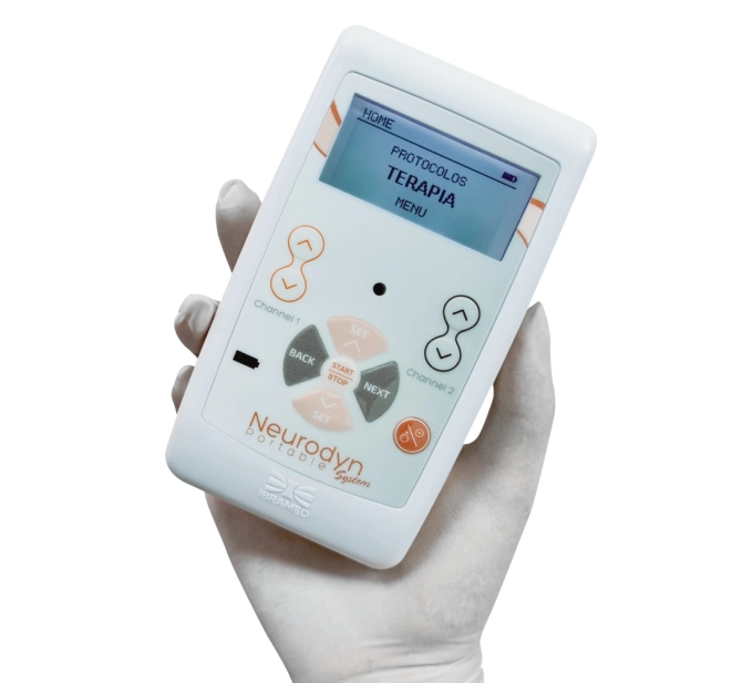 Neurodyn Portátil System - Aparelho de Correntes Aussie, Russa, Interferencial Bipolar, TENS e FES - IBRAMED