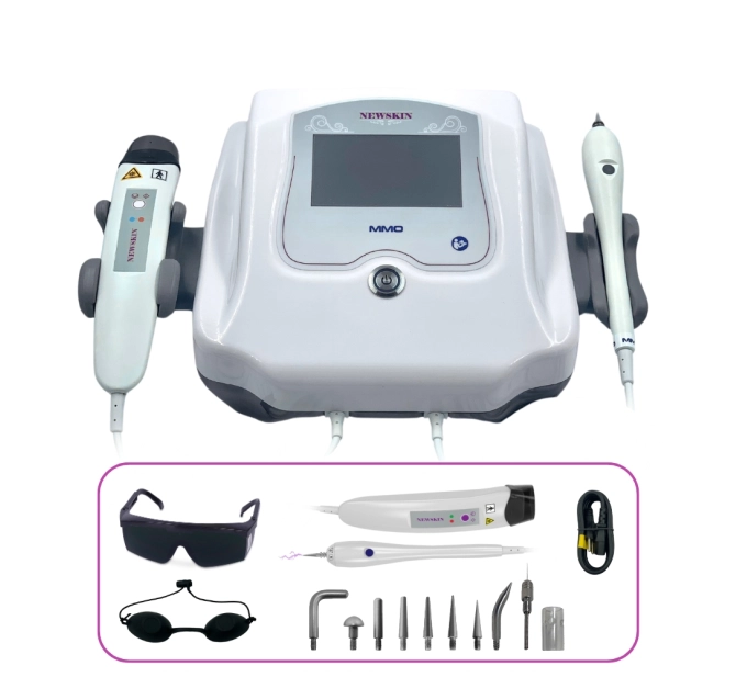 New Skin 2.0 - Eletrocautério, Jato de Plasma e Fototerapia LED para Remoção de Manchas - MMO