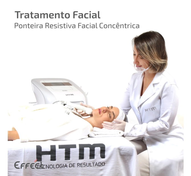 Novo Effect HTM - Aparelho de Radiofrequência Multipolar com Kit Estética Íntima