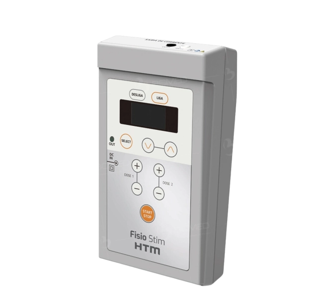Novo Fisio Stim Aparelho Portátil de Correntes Excitomotoras - HTM