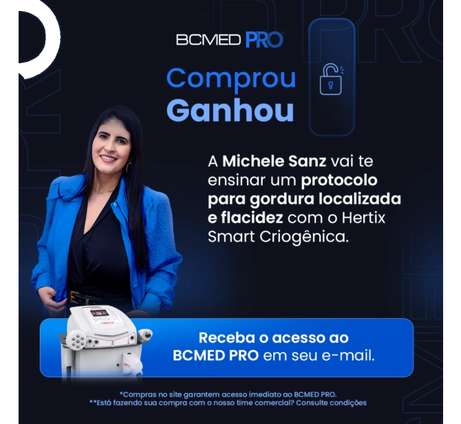 Novo Hertix Smart Criogênica Completo - Criofrequência e Radiofrequência - KLD