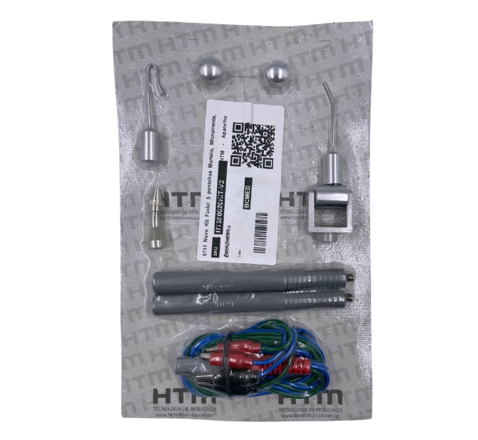 Novo Kit Facial com 5 ponteiras Martelo, Microrrente, Rolinho, Lifting e Desincruste - HTM