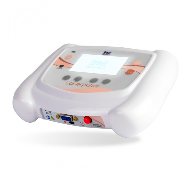 Laserpulse Portable Ibramed - Aparelho de Laserterapia e Reabilitação de LED e Laser 