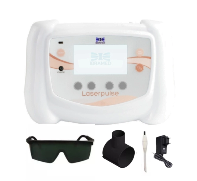 Laserpulse Portable Ibramed - Aparelho de Laserterapia e Reabilitação de LED e Laser 