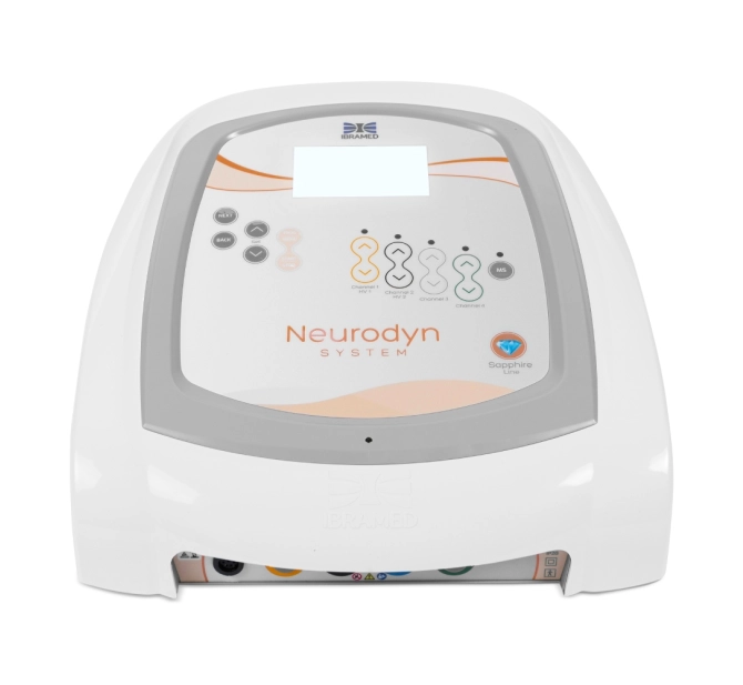 Novo Neurodyn System - Aparelho de Eletroestimulação com Multicorrentes 9 em 1- Ibramed