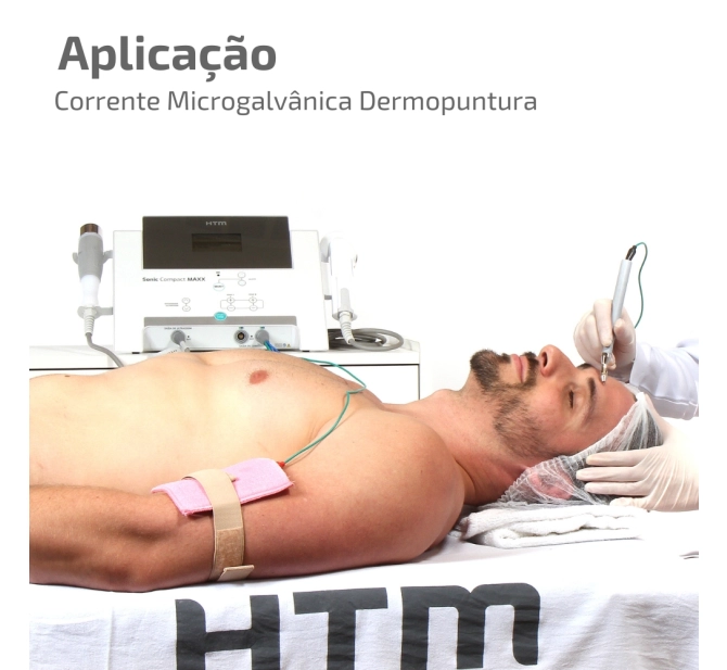 Sonic Compact Maxx HTM - Aparelho de Ultrassom e Correntes para Estética e Fisioterapia