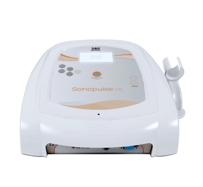 Novo Sonopulse 1,0 e 3,0 MHz - Ultrassom Terapêutico para Fisioterapia e Estética - Ibramed