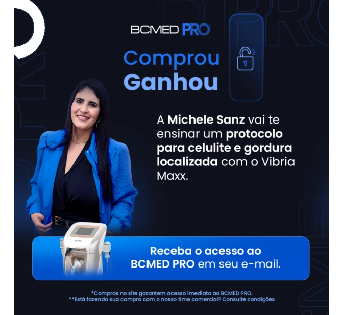 Novo Vibria Maxx HTM - Aparelho de Ultrassom de Alta Potência 3D 63Watts com Correntes