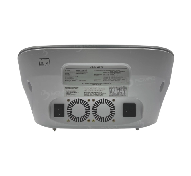 Novo Vibria Maxx HTM - Aparelho de Ultrassom de Alta Potência 3D 63Watts com Correntes