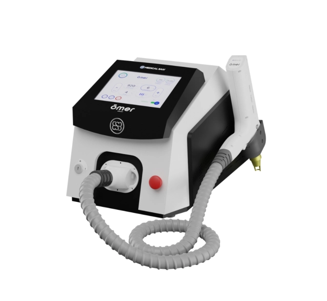 Ômer Smart - Laser 3D Portátil para Remoção de Tatuagem e Micropigmentação - Medical San