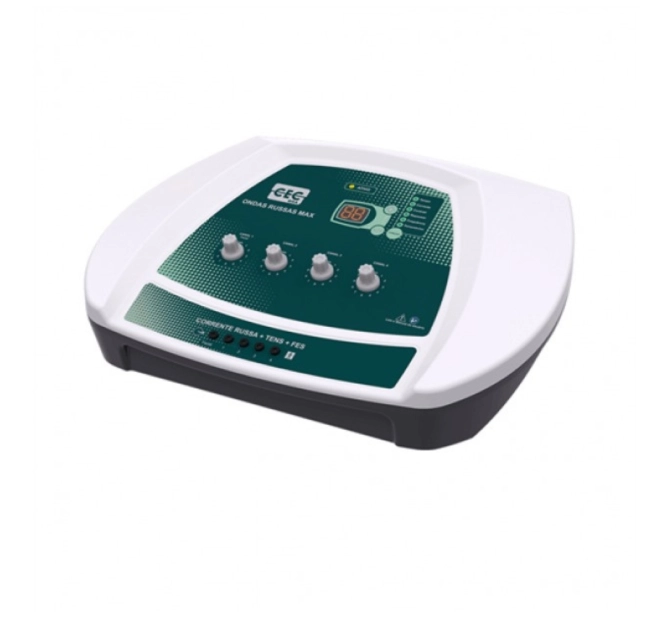 Ondas Russas Max - Aparelho De Eletroestimulçao 08 Canais BIVOLT - CECBRA