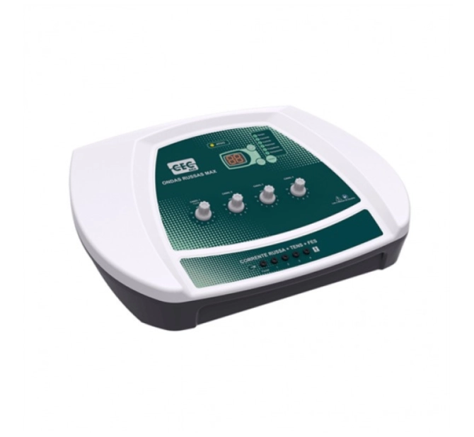 Ondas Russas Max - Aparelho De Eletroestimulçao 08 Canais BIVOLT - CECBRA