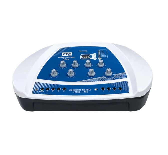 Ondas Russas Max - Aparelho De Eletroestimulçao 08 Canais BIVOLT - CECBRA