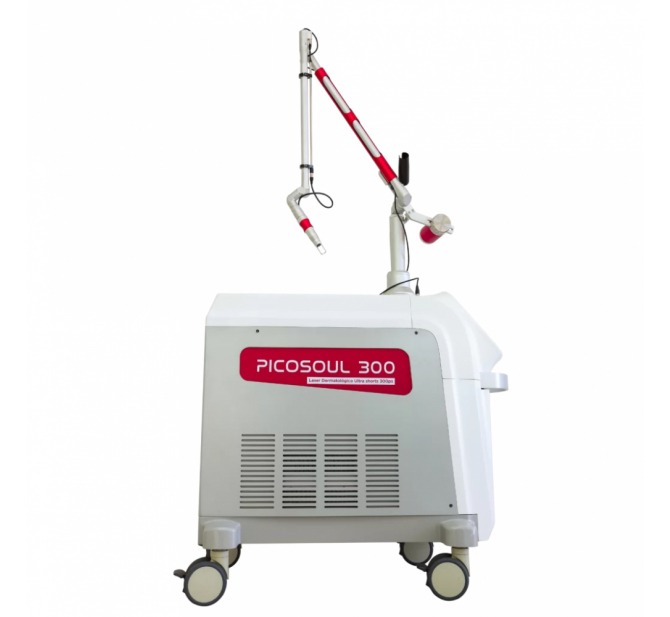 PicoSoul 300 Aparelho Laser ND YAG 1064 nm para Remoção De Tatuagem e Micropigmentação - SouPelli