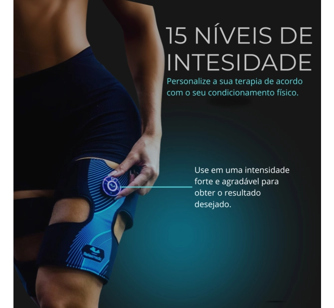 Power Relax - Eletroestimulador Muscular Para Pernas - Relaxmedic
