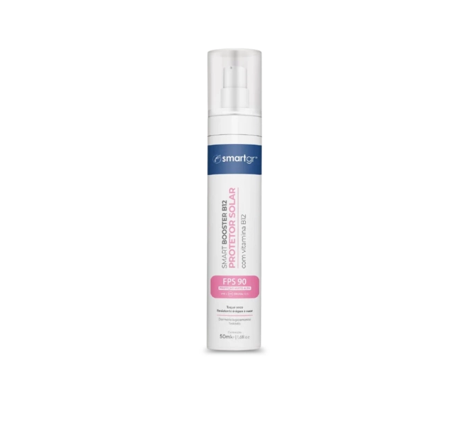 Protetor Solar FPS 90 com Vitamina B12 - 50 ml - Smart GR