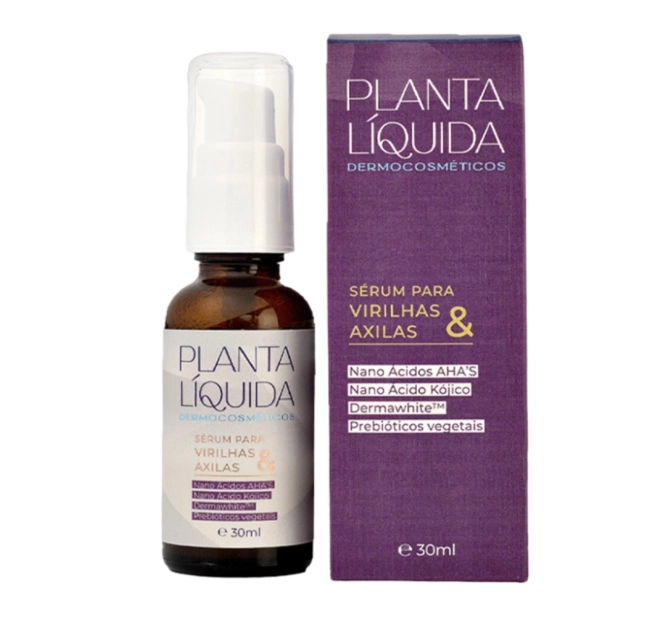 Sérum Clareador Para Virilhas e Axilas 30ml - Planta Líquida