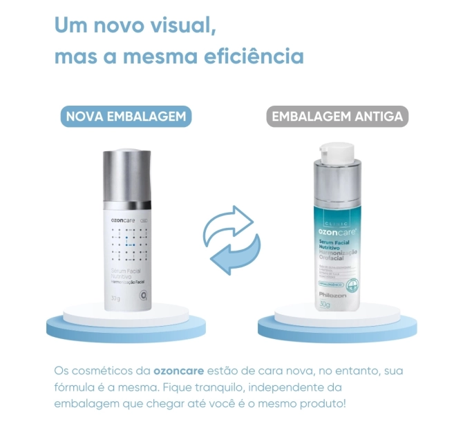 Sérum Facial Nutritivo Harmonização Orofacial Ozonizado Ozoncare - Philozon