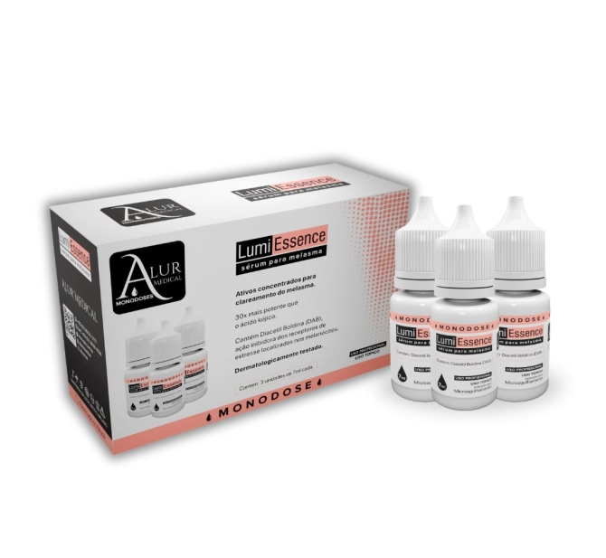 Sérum Lumiessence para Melasma - 3 unidades de 7ml - Alur Medical 