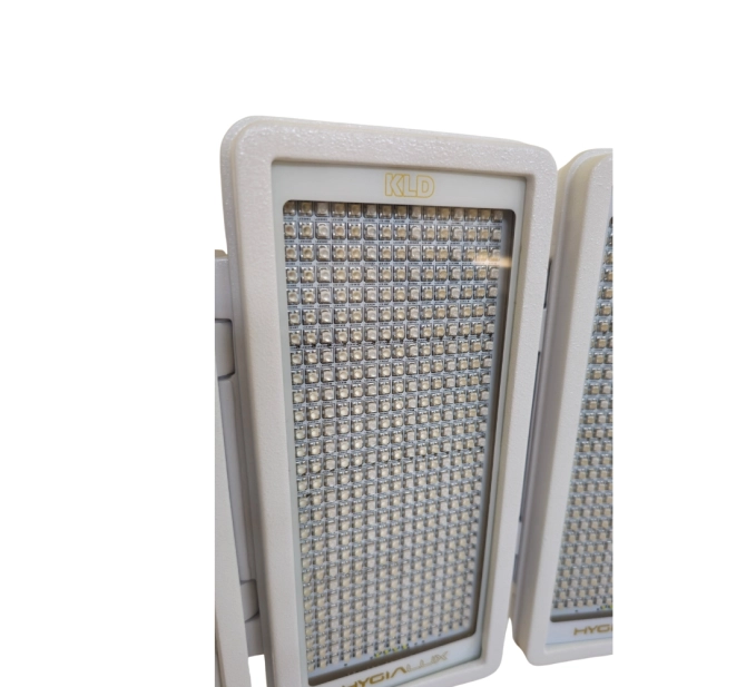 Kit Hygialux (Usado) Aparelho de Fototerapia + Painel Tricolor LED + Rack com Braço Articulado - KLD