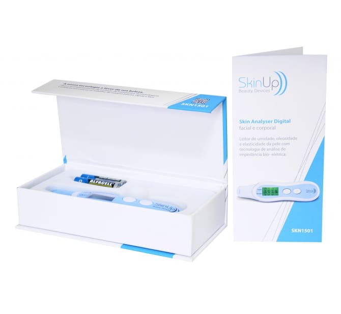 SkinUp - Analisador de Pele Digital Facial e Corporal Skin Analyser