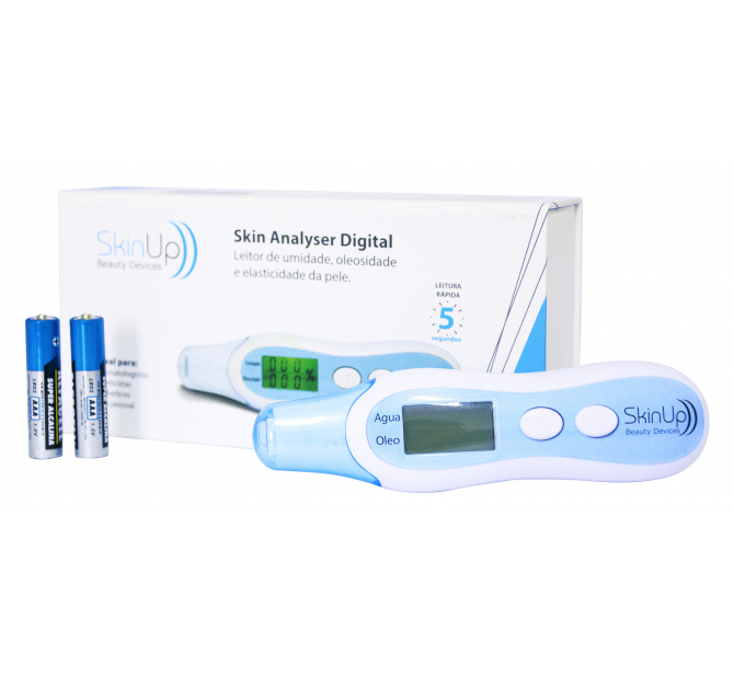 SkinUp - Analisador de Pele Digital Facial e Corporal Skin Analyser