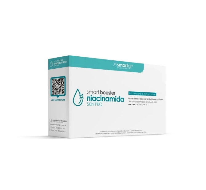 Booster Niacinamida SKIN PRO - 3 ml - 5 unidades - Smart GR
