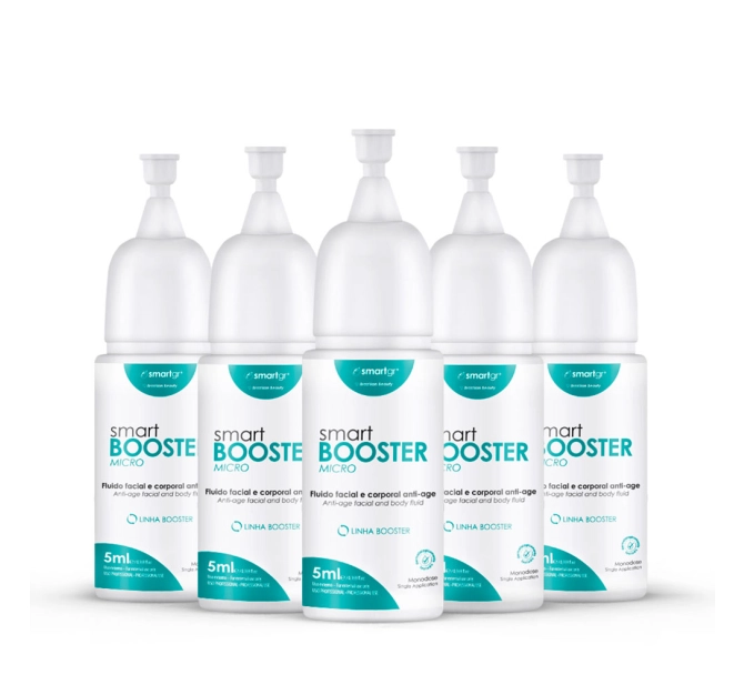 Smart Booster Fluído Renovador Cutâneo Monodose 5ml - 5 Unidades - Smart GR