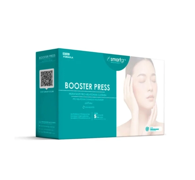 Smart Booster Press - Skinbooster Pro Melatonina para Tratamento de Pele - Smart GR 