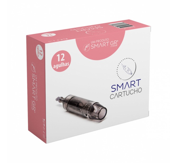 Smart Cartucho Dermapen - 12 agulhas | Kit com 10 unidades - Smart GR