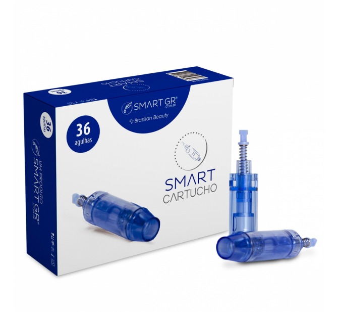 Smart Cartucho Dermapen - 36 agulhas | kit com 10 unidades - Smart GR