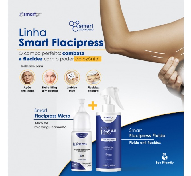 Smart Flacipress Fluido - Ativador Anti-flacidez 250 ml - Smart GR 