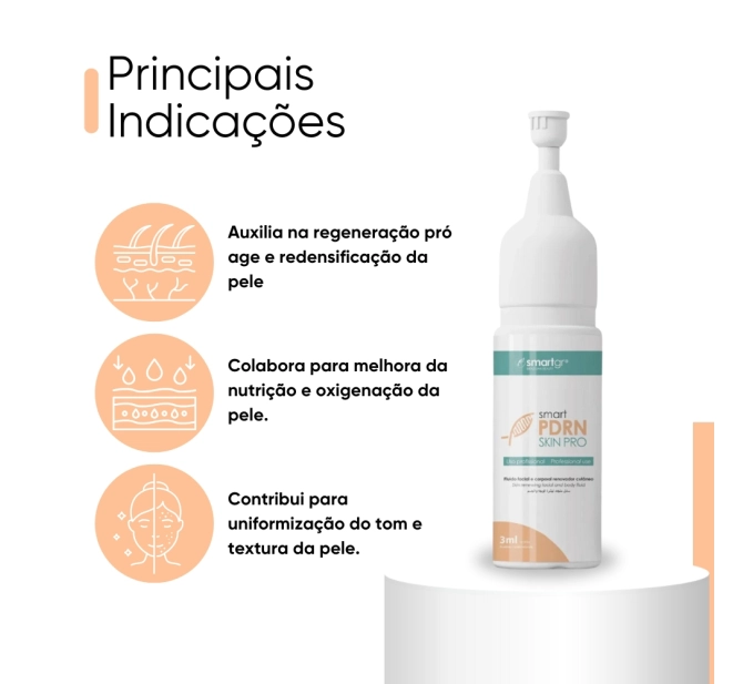 Smart Fluido PDRN Skin Pro - 5 unidades - 3 ml - Smart GR