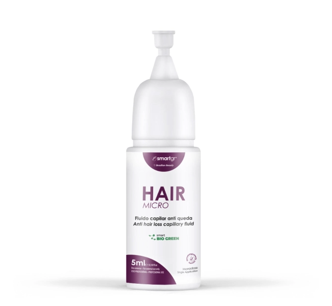 Smart Hair Micro Fluido para Terapia Capilar Monodose 5ml - 5 unidades - Smart GR