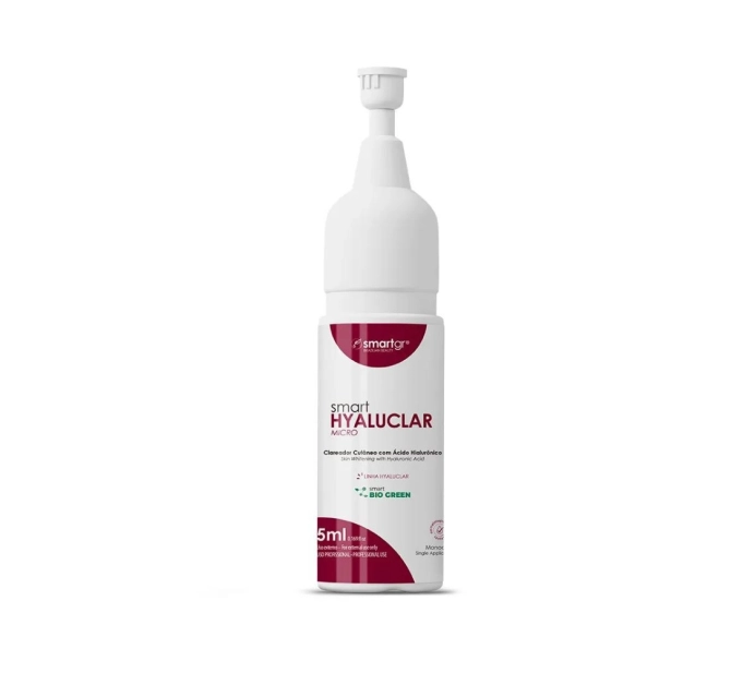 Smart Hyaluclar Fluido Clareador com Ácido Hialurônico 5 Monodoses de 5 mL - Smart GR