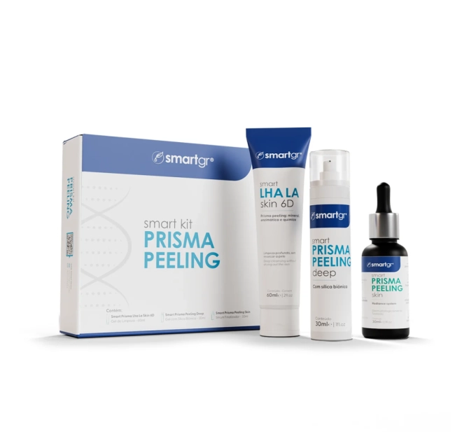 Smart Kit Prisma Peeling – Kit Profissional para Renovação Cutânea - Smart GR 