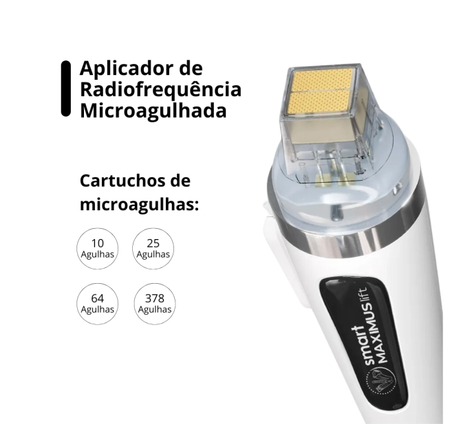 Smart Maximus Lift Versão Full - Radiofrequência Microagulhada + Ultrassom Macro e Microfocado - Smart Gr