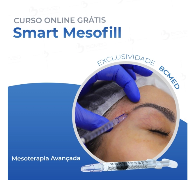 Smart Mesofill 0,6mm - Caixa com 10 unidades - Cartucho com 3 microagulhas - Smart GR