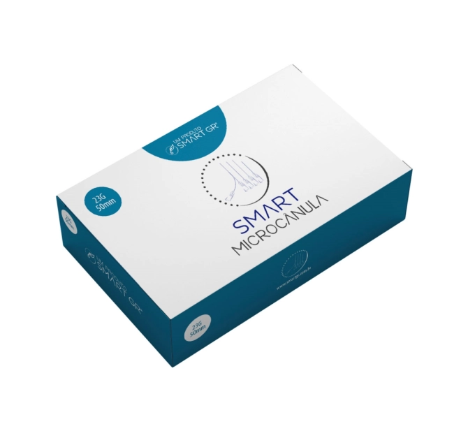 Smart Micro Cânula SC23G/50mm- Caixa com 10 Unidades - Smart GR