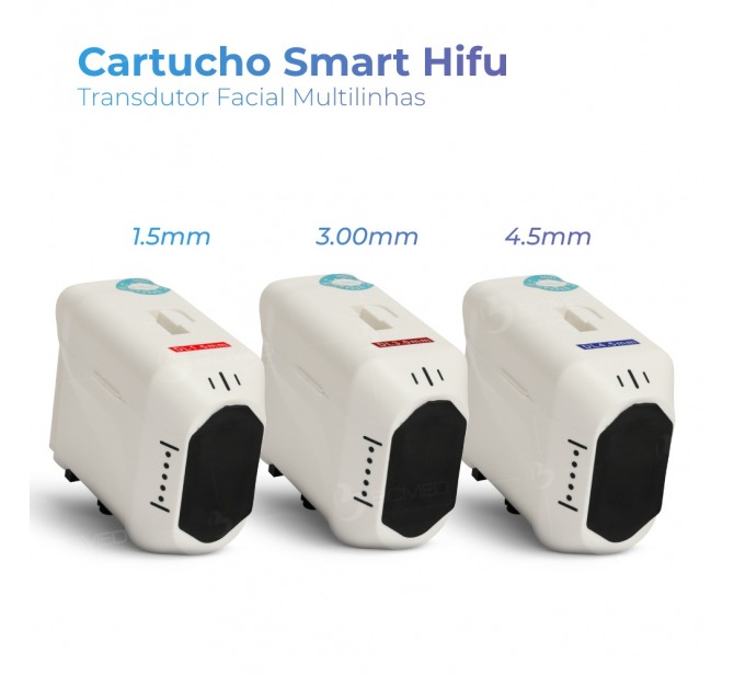 Smart Multi Hifu - Combo Completo - Ultrassom Multilinear de Alta Intensidade Macro e Micro Focado - Smart GR