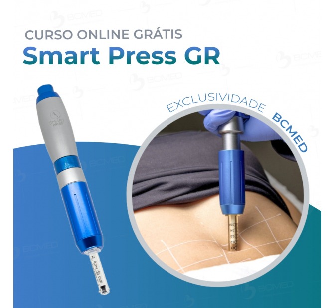 Smart Press GR - Caneta Pressurizada Para Mesoterapia e Intradermoterapia - Smart GR