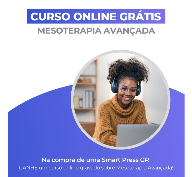 Smart Press GR - Caneta Pressurizada Para Mesoterapia e Intradermoterapia - Smart GR