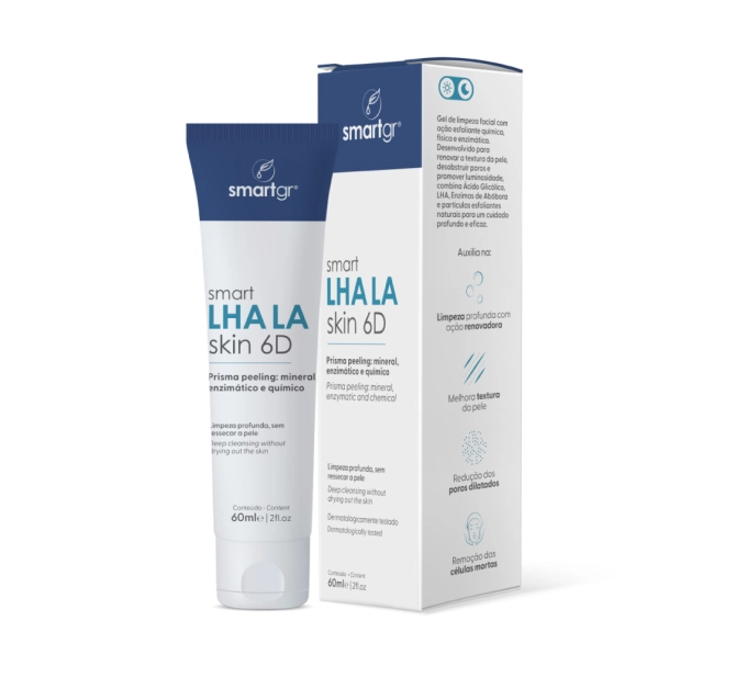 Smart Prisma Peeling Lha La Skin 6D - Gel de Limpeza - 60 ml - Smart GR